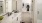 Spacious, well-lit bathroom